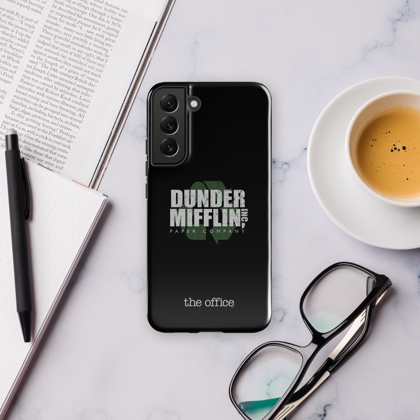 The Office Dunder Mifflin Recycle Tough Phone Case - Samsung