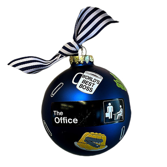 The Office Navy Mashup Ornament