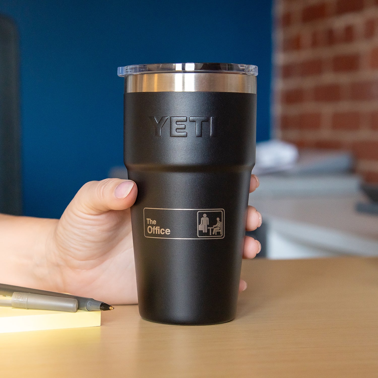 The Office x Yeti® Rambler 20oz Stackable Cup with Lid