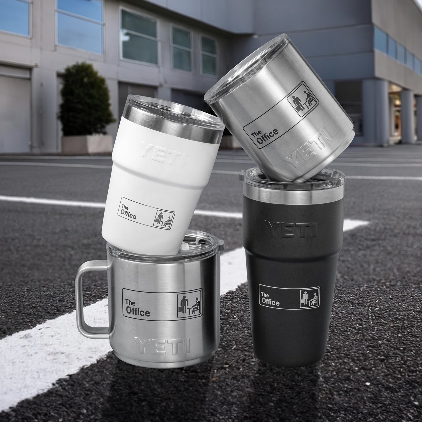 The Office x Yeti® Rambler 20oz Stackable Cup with Lid