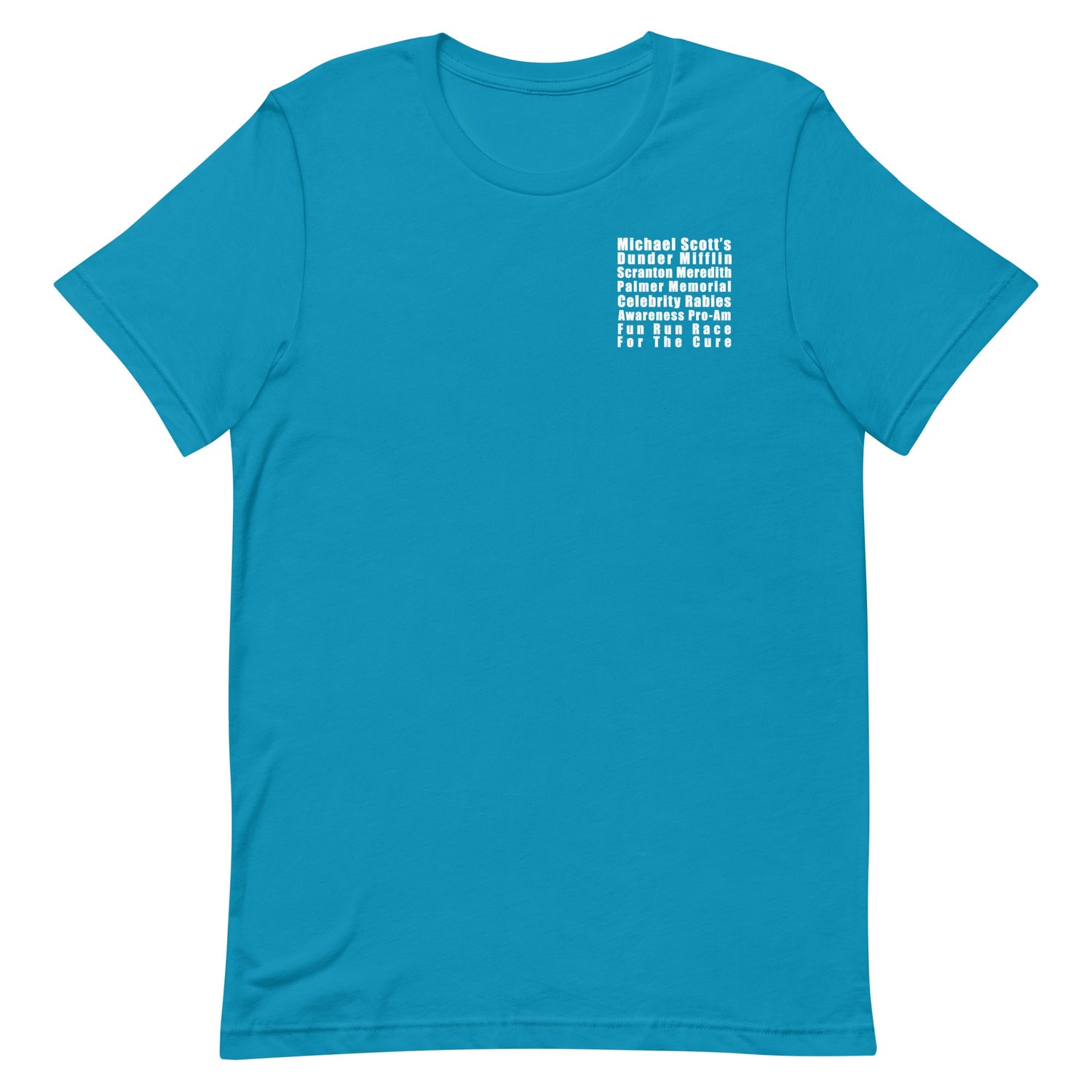The Office Support The Rabid Men's Short Sleeve T-Shirt Turquoise / S