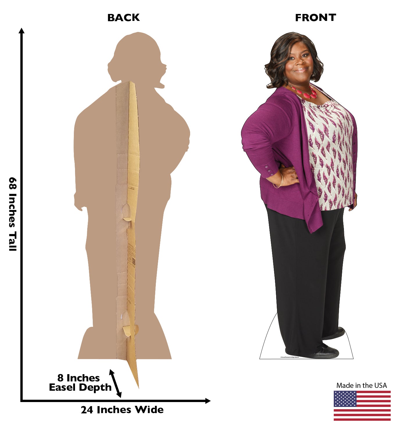 Parks and Recreation Donna Meagle Cardboard Cutout Standee
