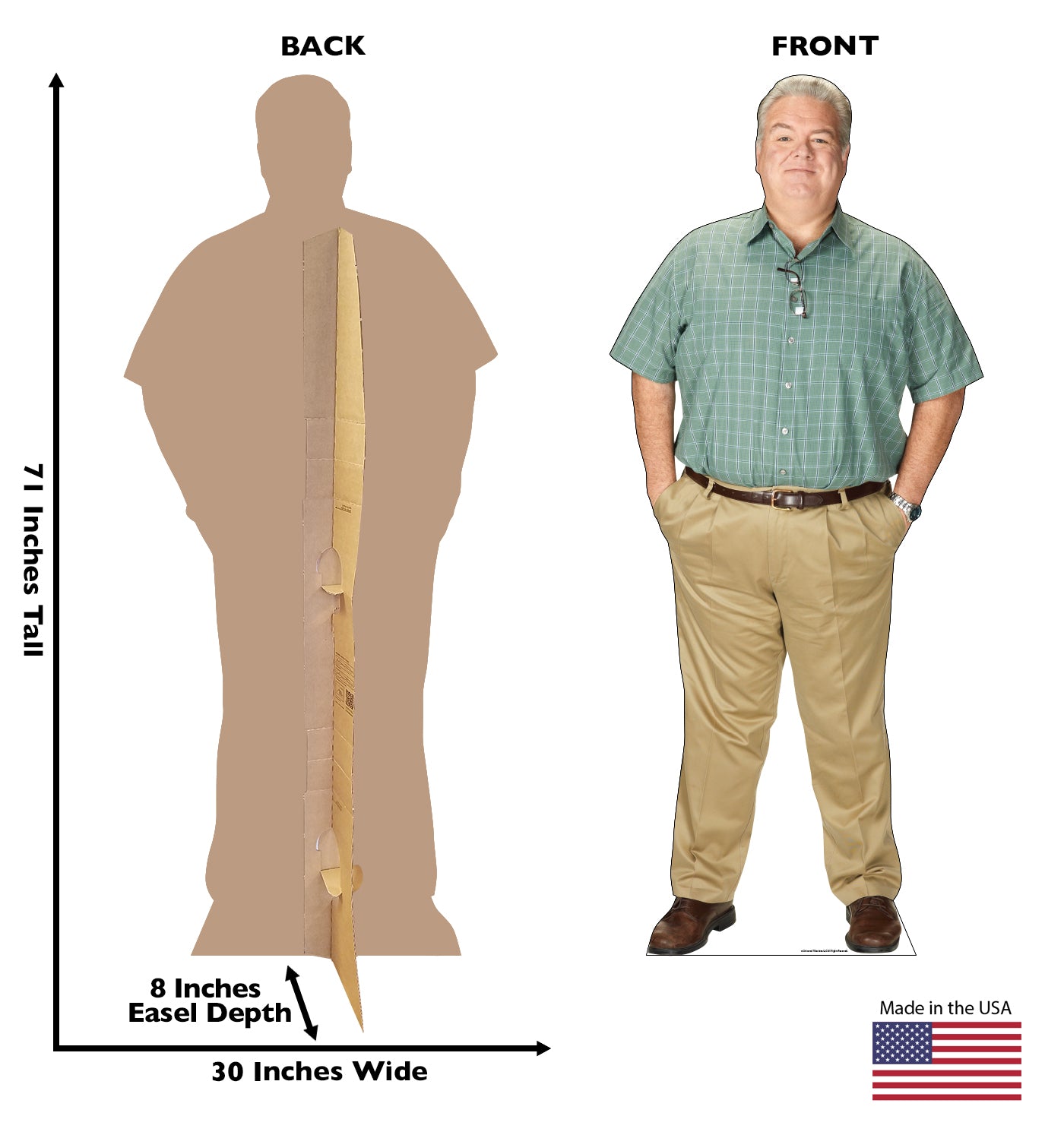 Parks and Recreation Jerry Gergich Cardboard Cutout Standee