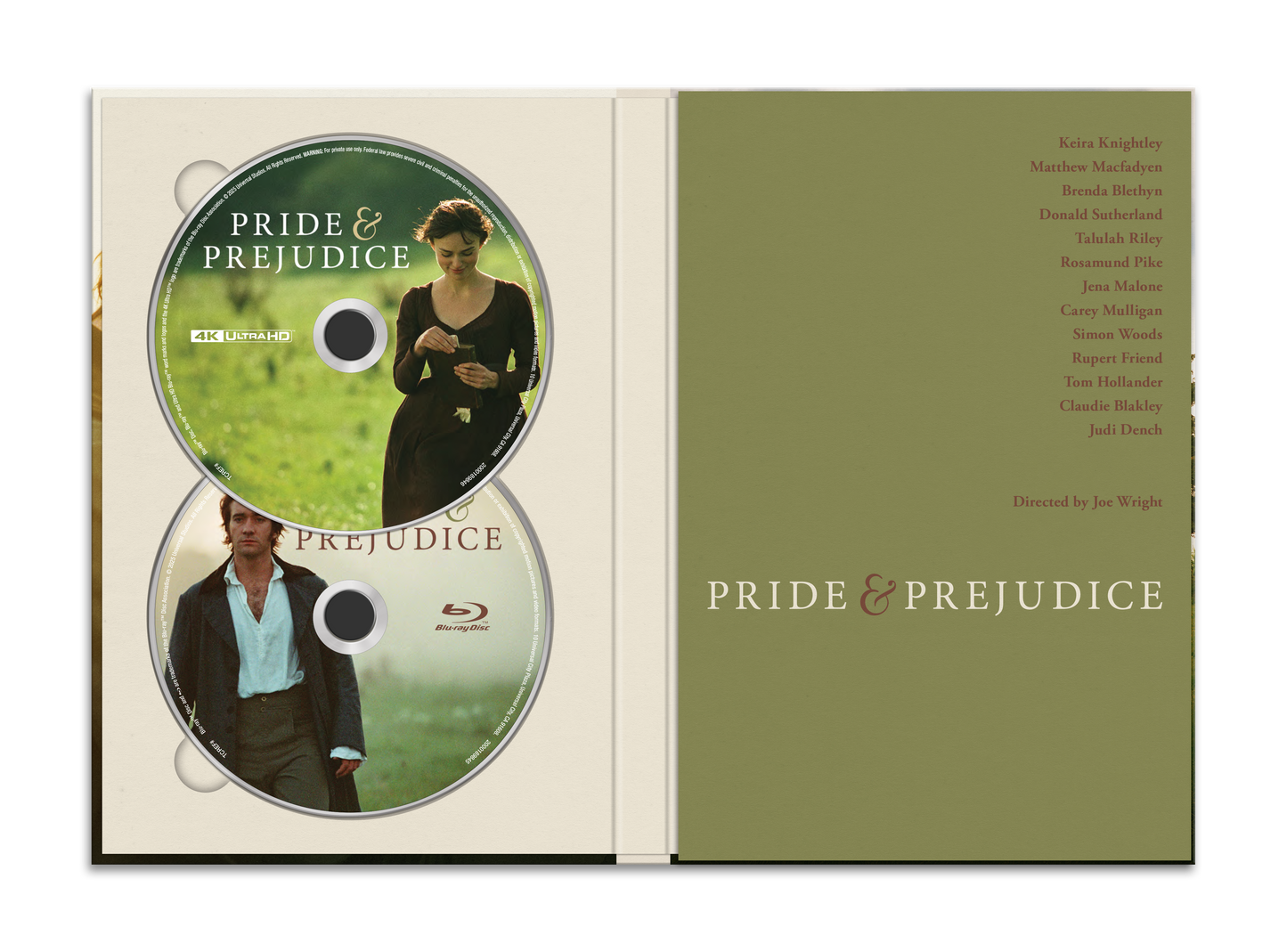 Pride & Prejudice - 20th Anniversary Collector's Edition (4K Ultra HD + Blu-ray + Digital)