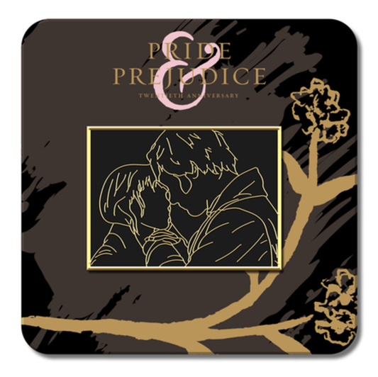 Pride & Prejudice Mr. & Mrs. Darcy Enamel Pin Multi