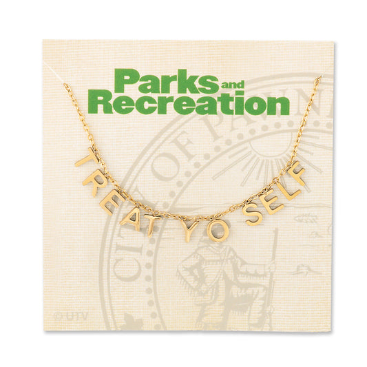Parks and Recreation Treat Yo Self Necklace