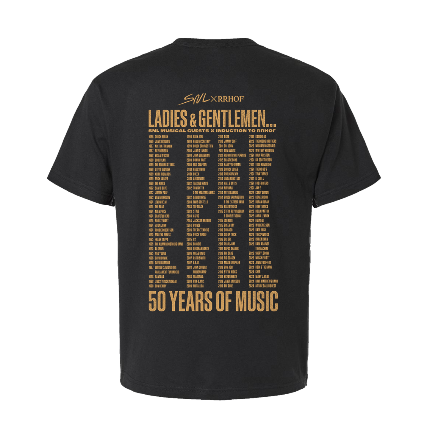 SNL x Rock & Roll Hall of Fame Unisex Tee