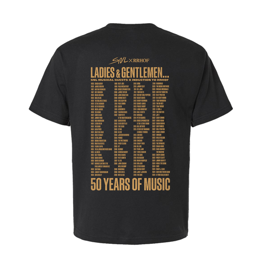 SNL x Rock & Roll Hall of Fame Unisex Tee