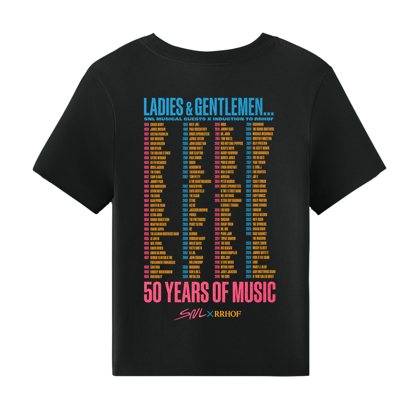 SNL x Rock & Roll Hall of Fame Women's Tee