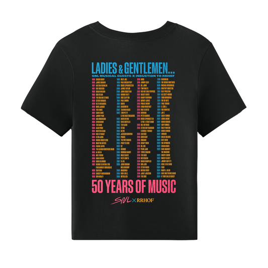 SNL x Rock & Roll Hall of Fame Women's Tee