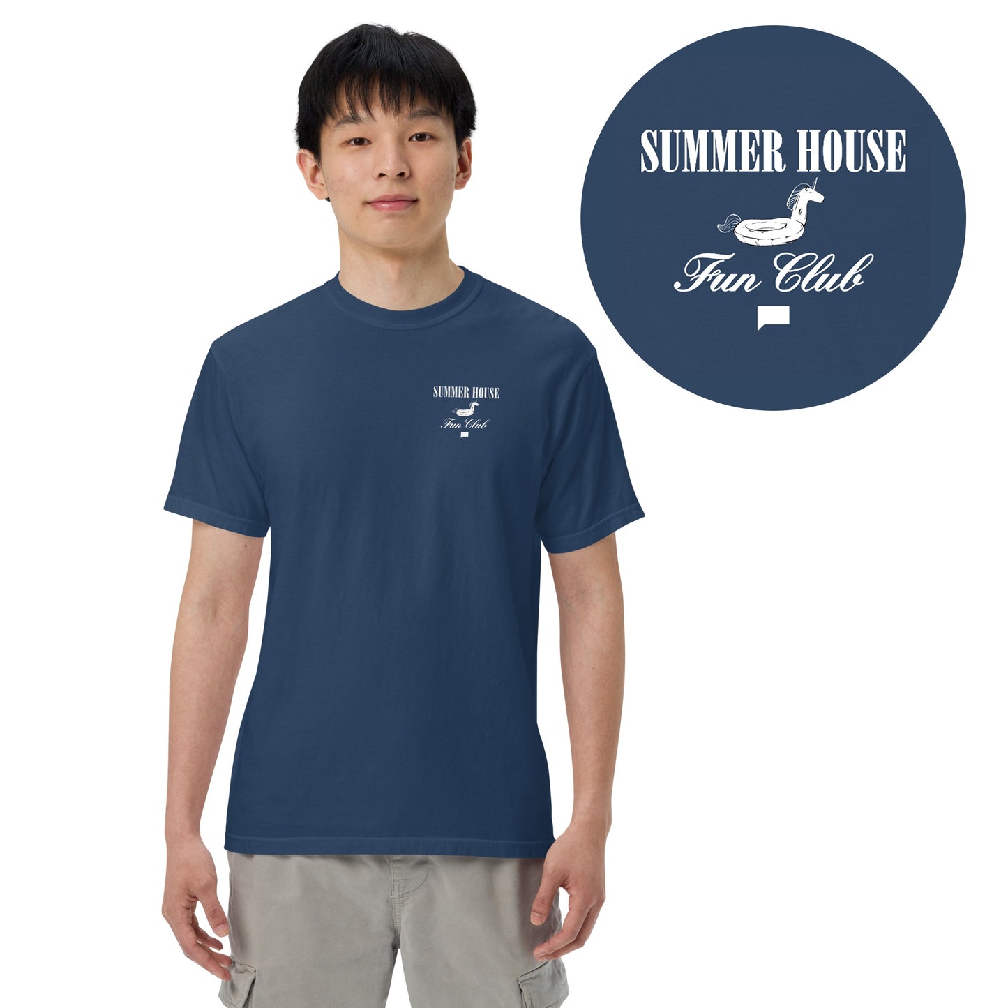 Summer House Fun Club Comfort Colors T-Shirt