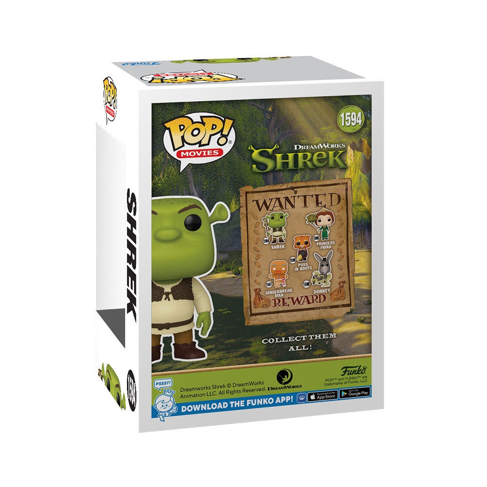 Shrek 30th Anniversary Shrek with Snake Funko POP! Vinyl Figure