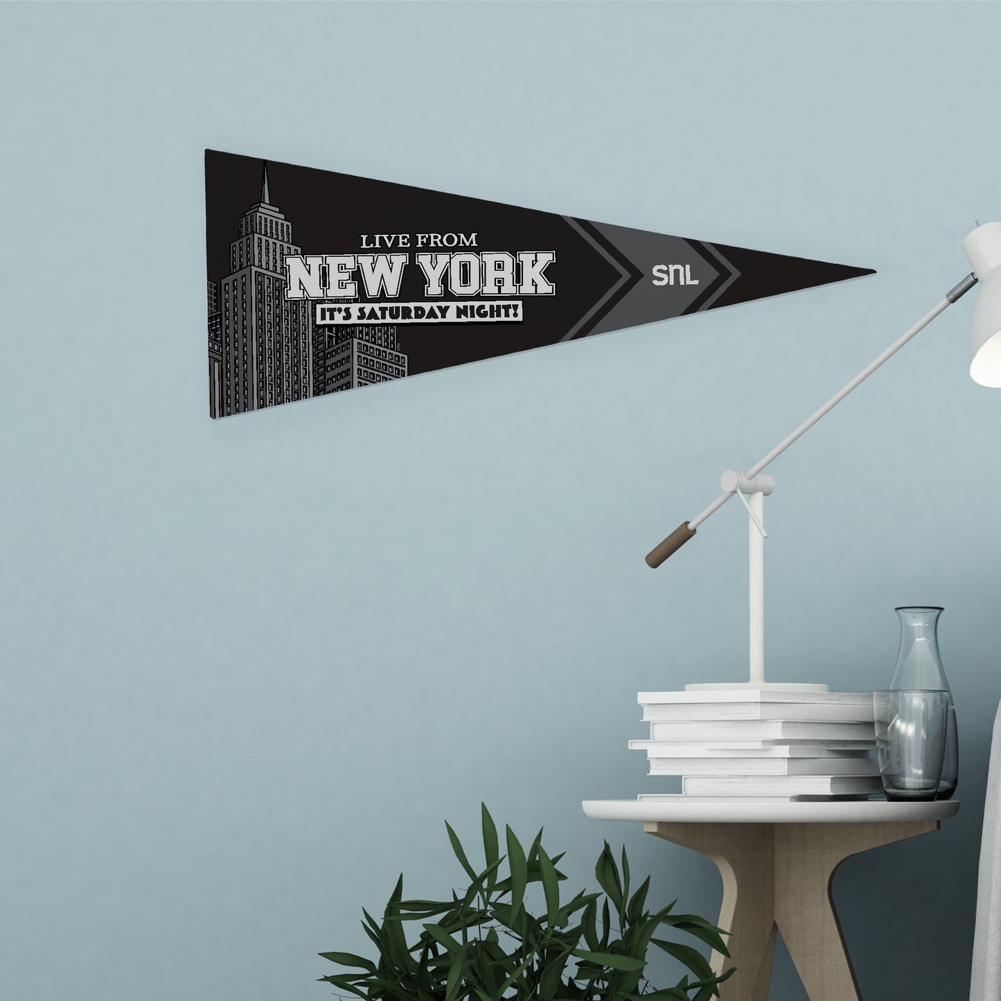Saturday Night Live Pennant Flag Live From New York