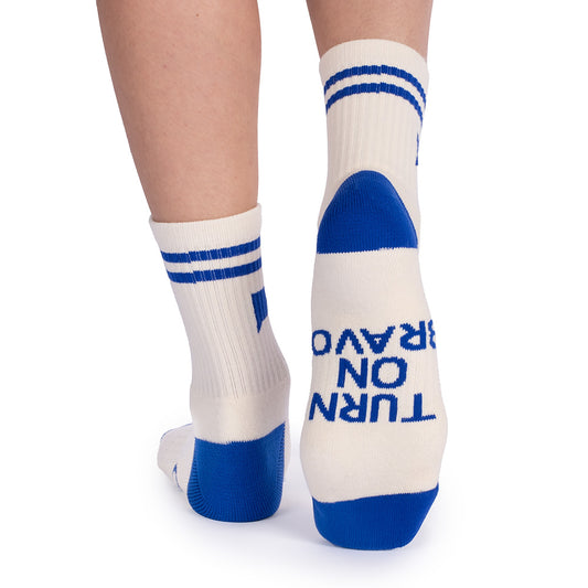 Bravo Gear Turn On Bravo Crew Socks