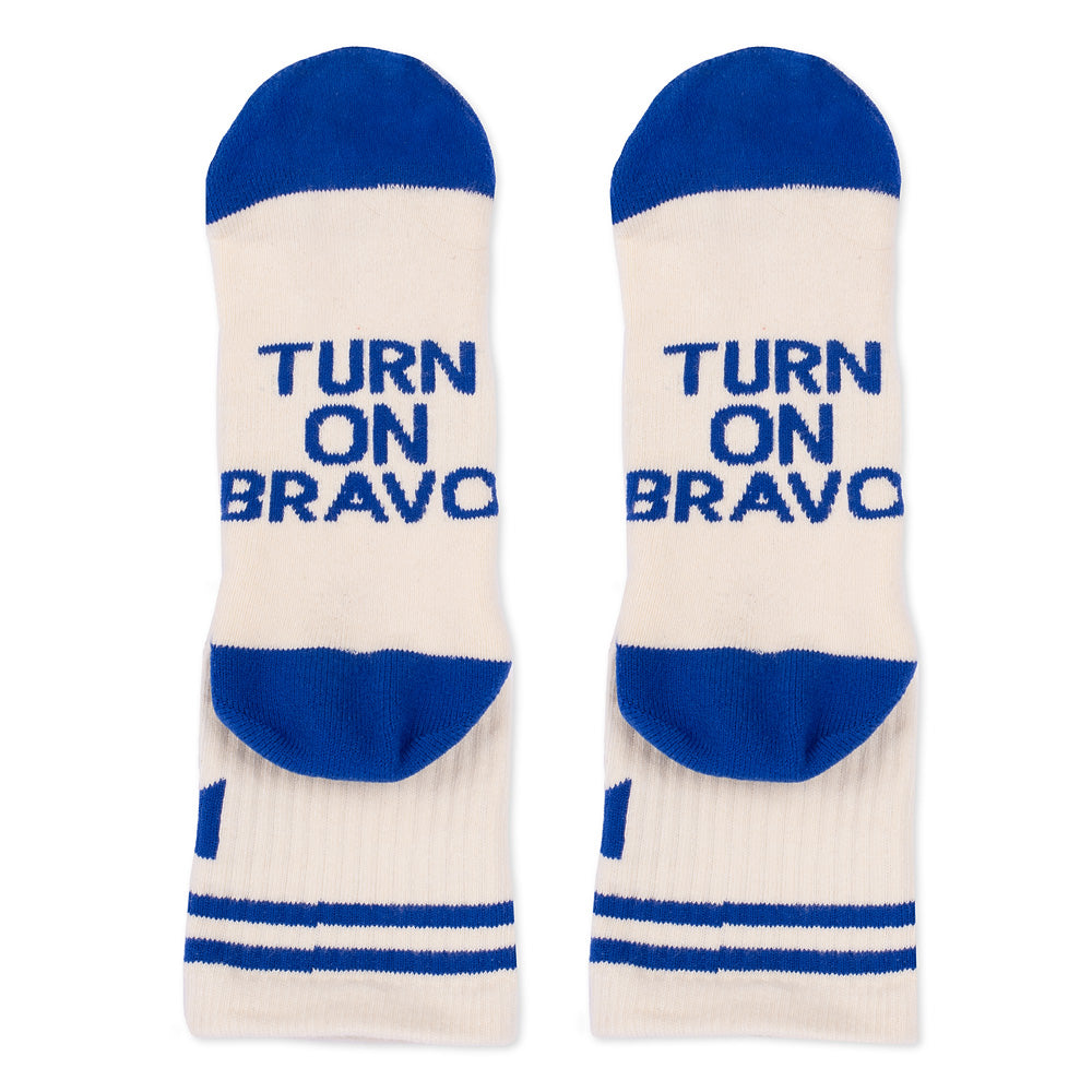 Bravo Gear Turn On Bravo Crew Socks