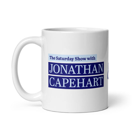 The Saturday Show & The Sunday Show with Jonathan Capehart Logo Mug