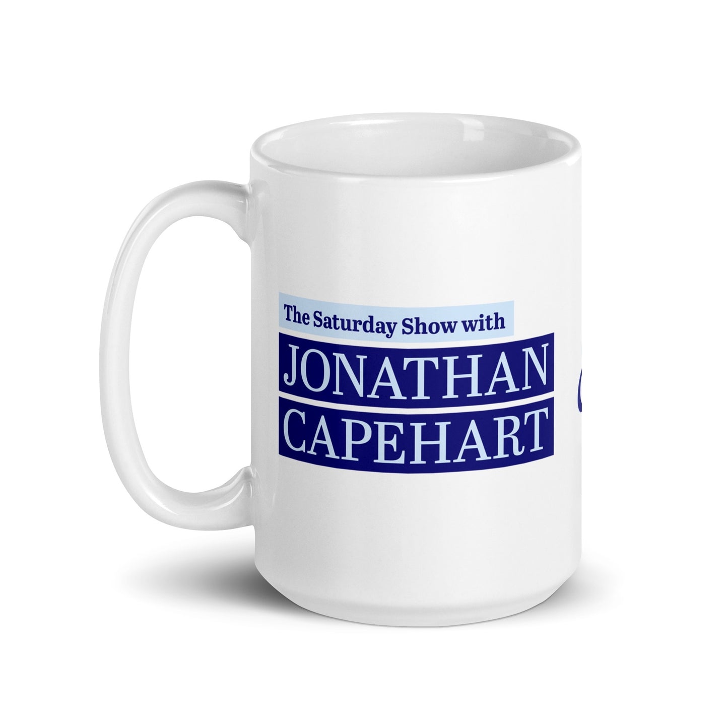 The Saturday Show & The Sunday Show with Jonathan Capehart Logo Mug