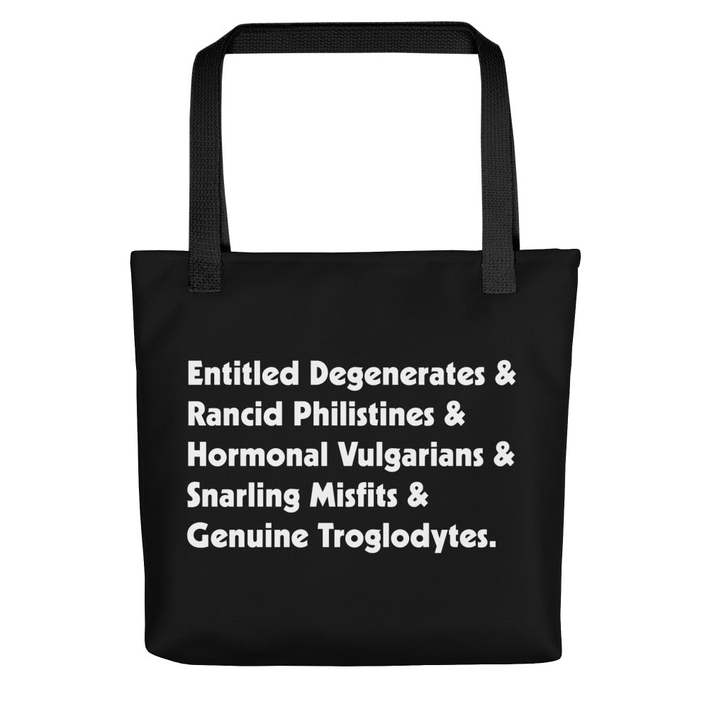 The Holdovers Insult Ampersand Tote Bag