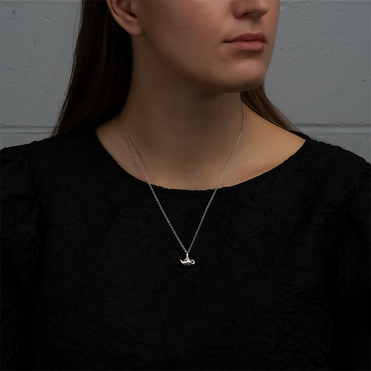 The Office Jim and Pam Teapot Pendant Necklace