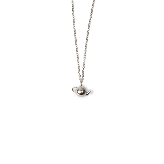 The Office Jim and Pam Teapot Pendant Necklace