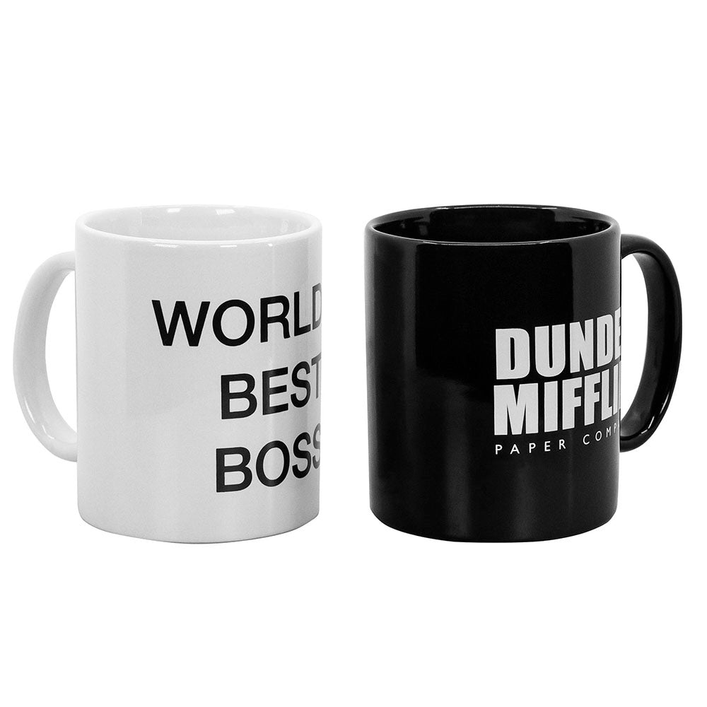 The Office Single Cup Coffee Maker with two Mugs