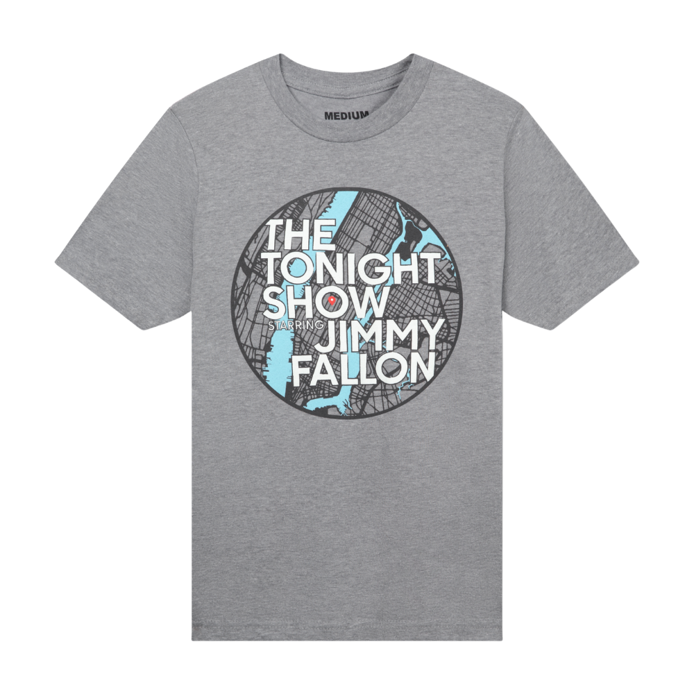 Tonight Show NYC Map Tee