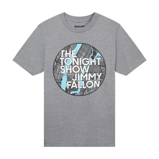 Tonight Show NYC Map Tee