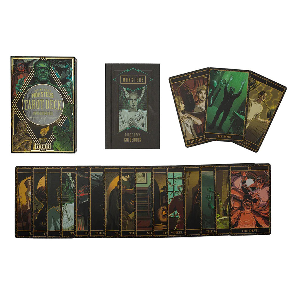 Universal Monsters Tarot Deck and Guidebook