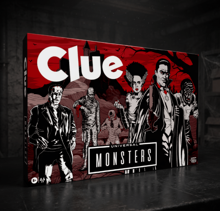 <p>CLUE: Universal Monsters Is Here!</p>