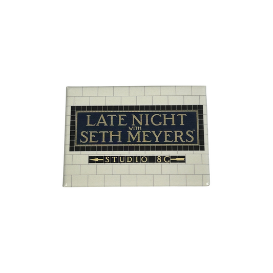 Late Night With Seth Meyers Subway Tile Magnet