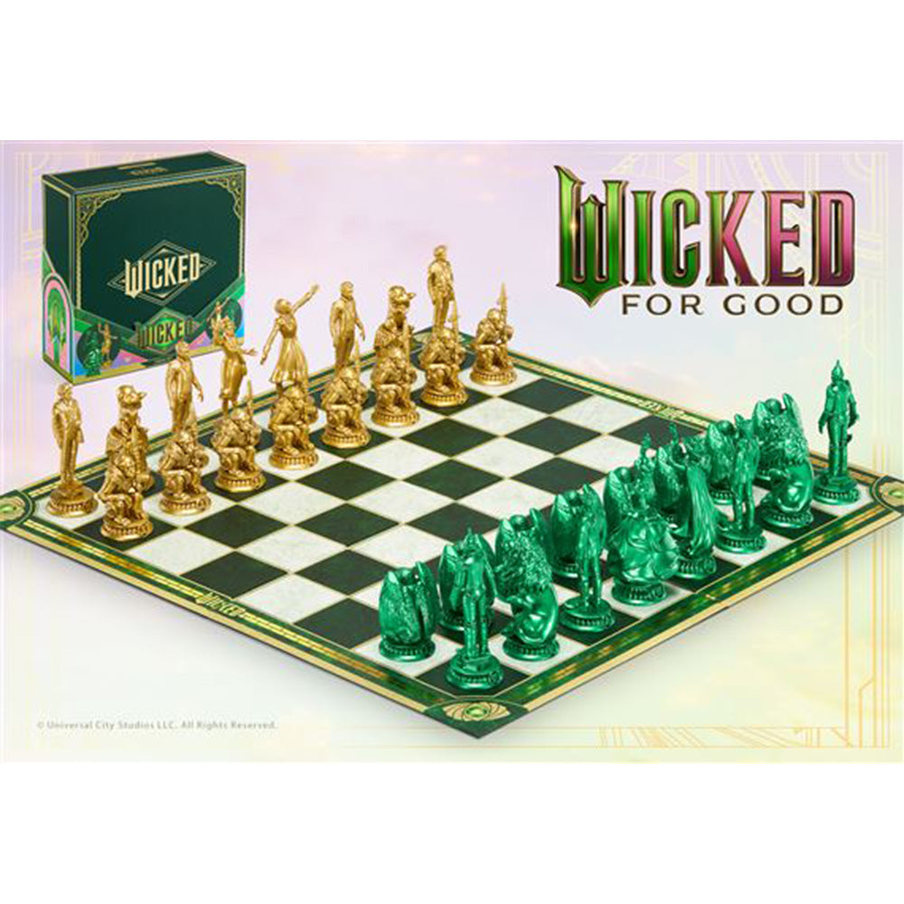 Wicked Chess Set - Shiz vs. Emerald City