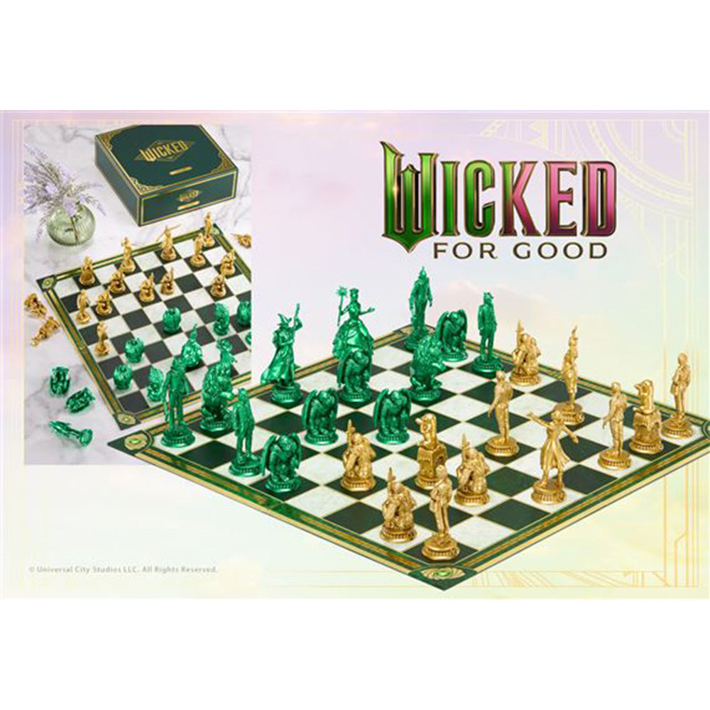 Wicked Chess Set - Shiz vs. Emerald City