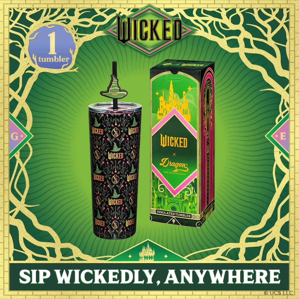 Dragon Glassware x Wicked Enchanted Tumbler