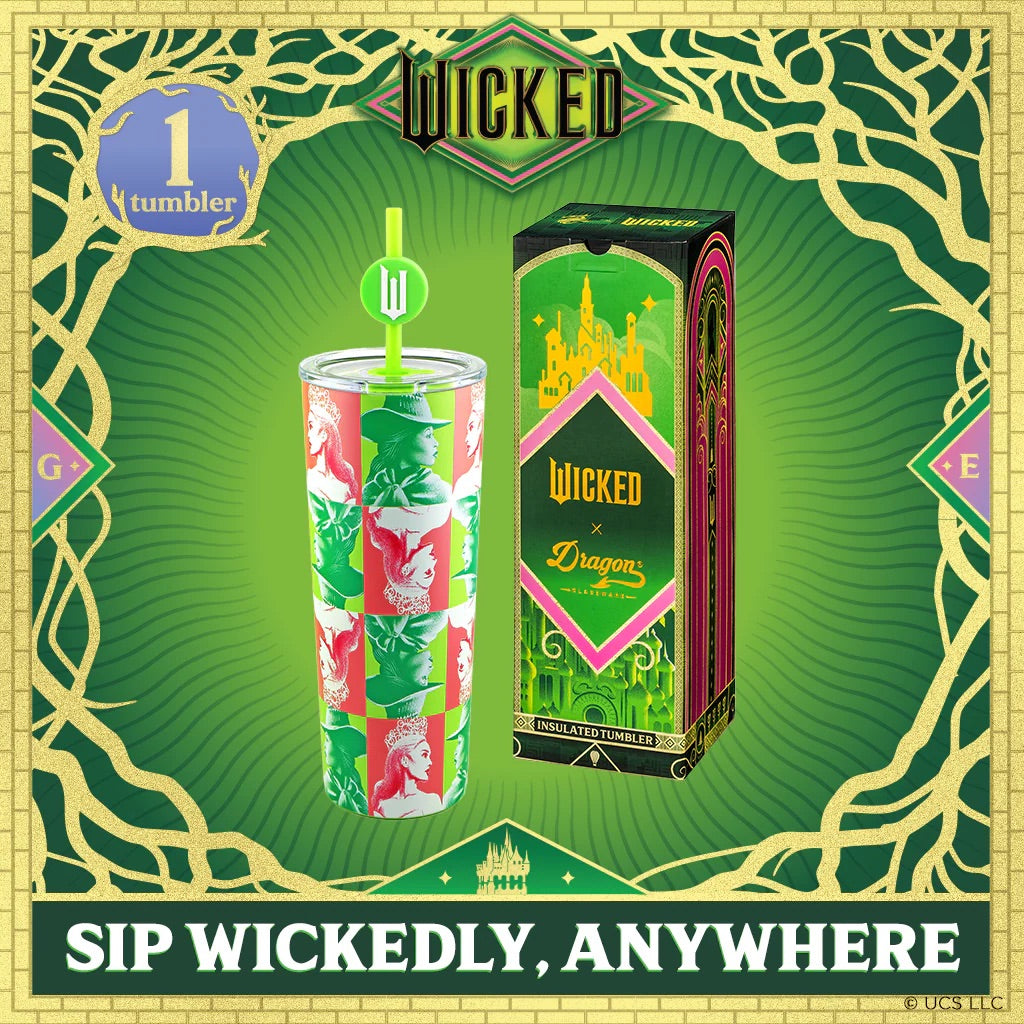 Dragon Glassware x Wicked Portraits Tumbler