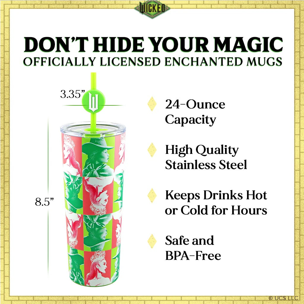 Dragon Glassware x Wicked Portraits Tumbler