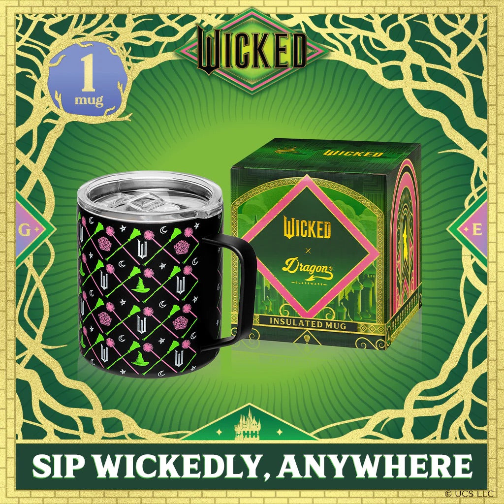 Dragon Glassware x Wicked Black Stainless Steel Camp Mug