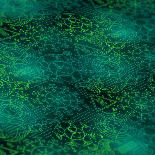 Wicked Elphaba Grimmerie Satin Wrapping Paper