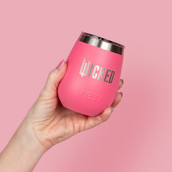 YETI Rambler 10 oz Wine Tumbler ピンク2個 Wicked x Yeti® Rambler 10oz Wine Tumbler with Lid