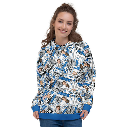 The Office Paper People Pattern Unisex Hoodie