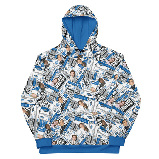 The Office Paper People Pattern Unisex Hoodie