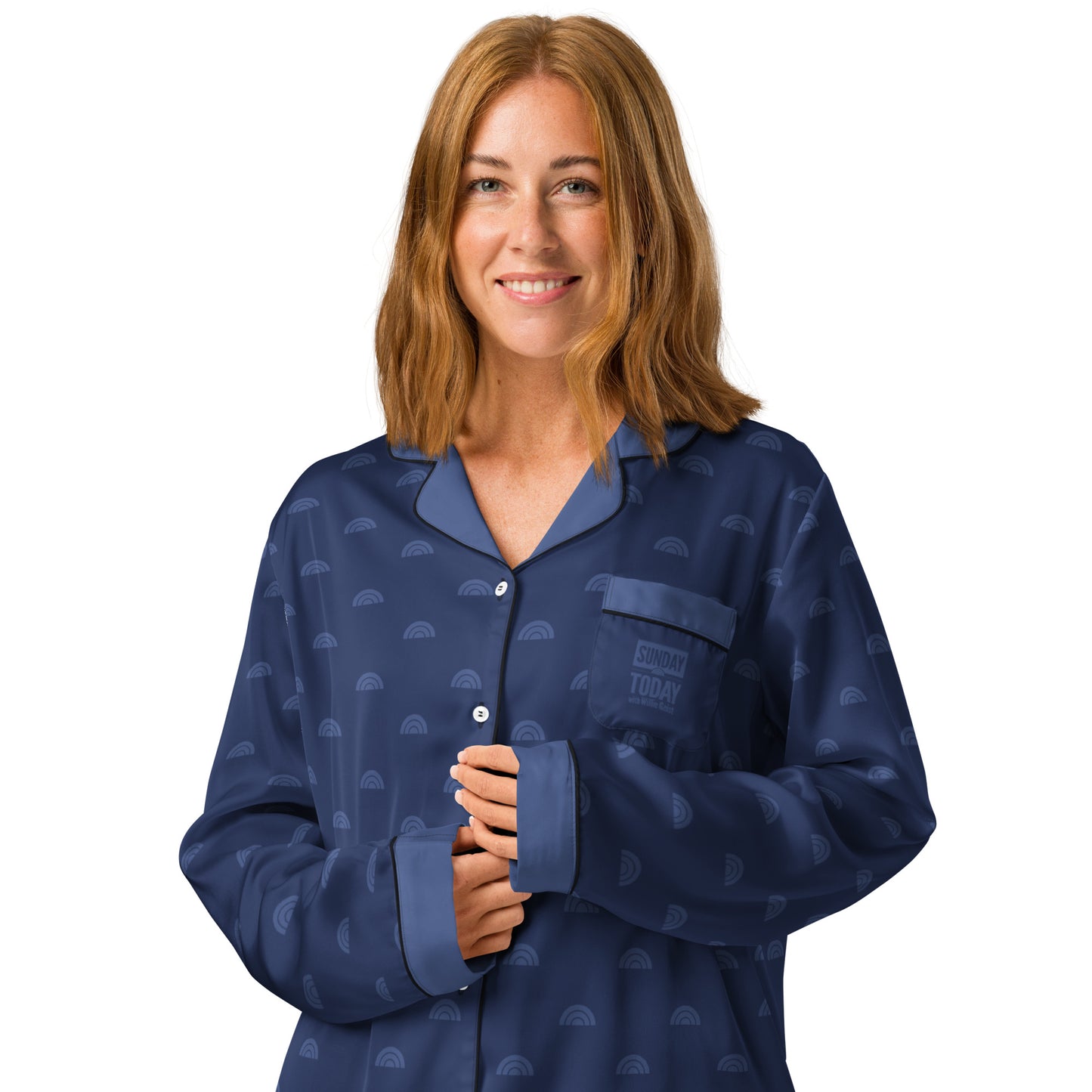 Sunday Today with Willie Geist Women’s Pajama Top Logo
