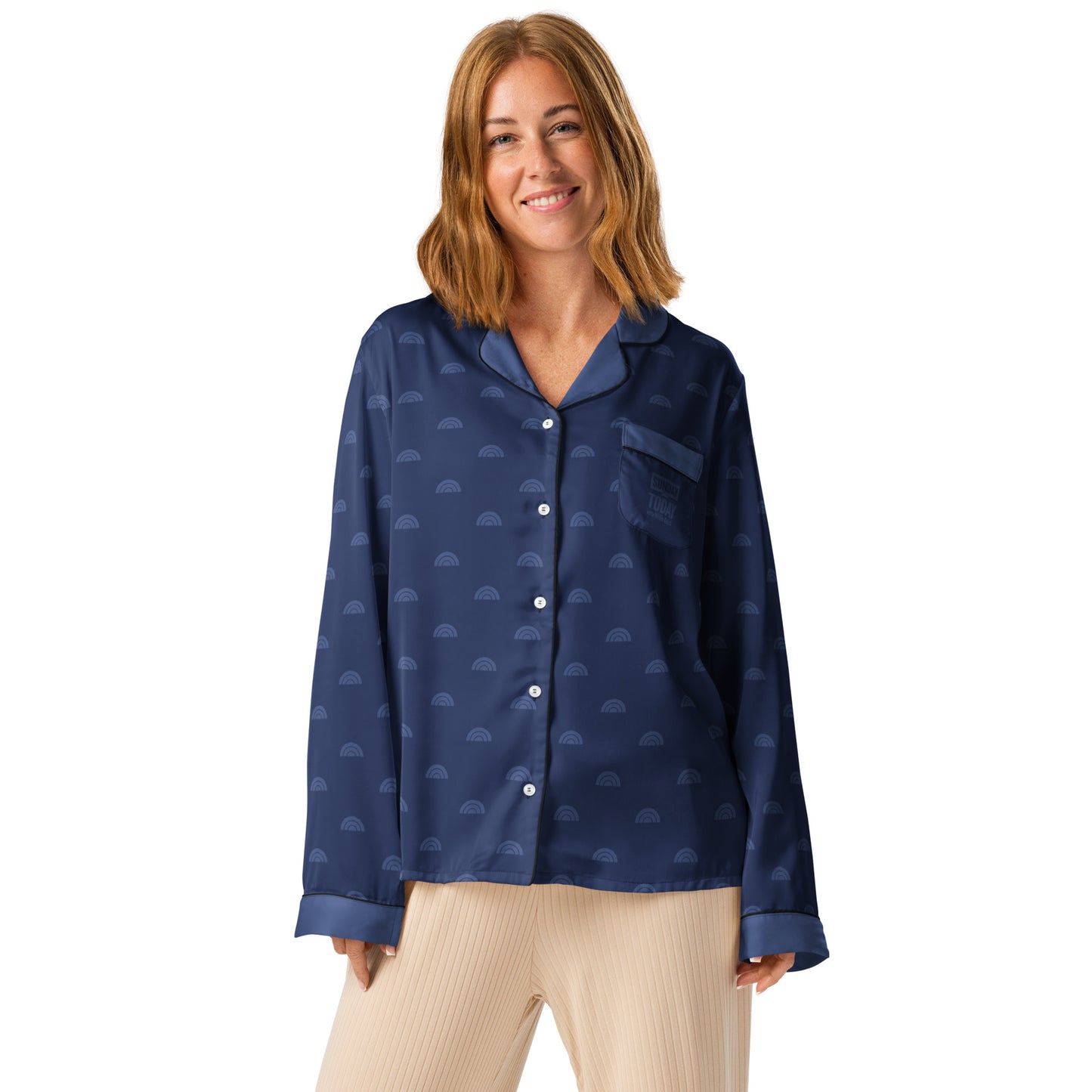 Sunday Today with Willie Geist Women’s Pajama Top Logo