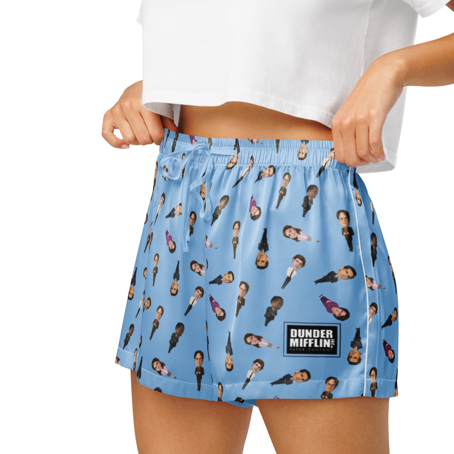 The Office Women’s Pajama Shorts Characters