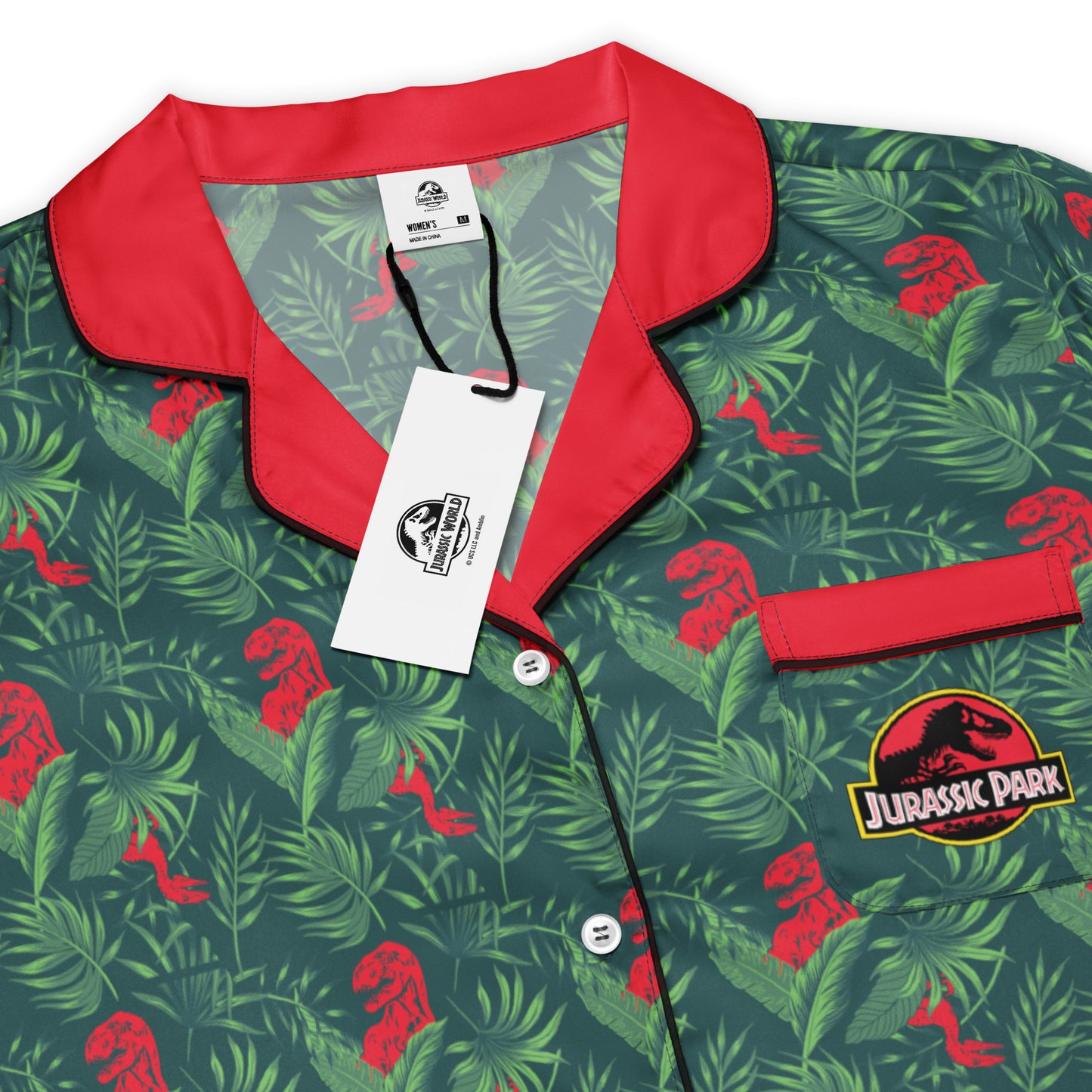 Jurassic Park Women’s Pajama Top Jungle