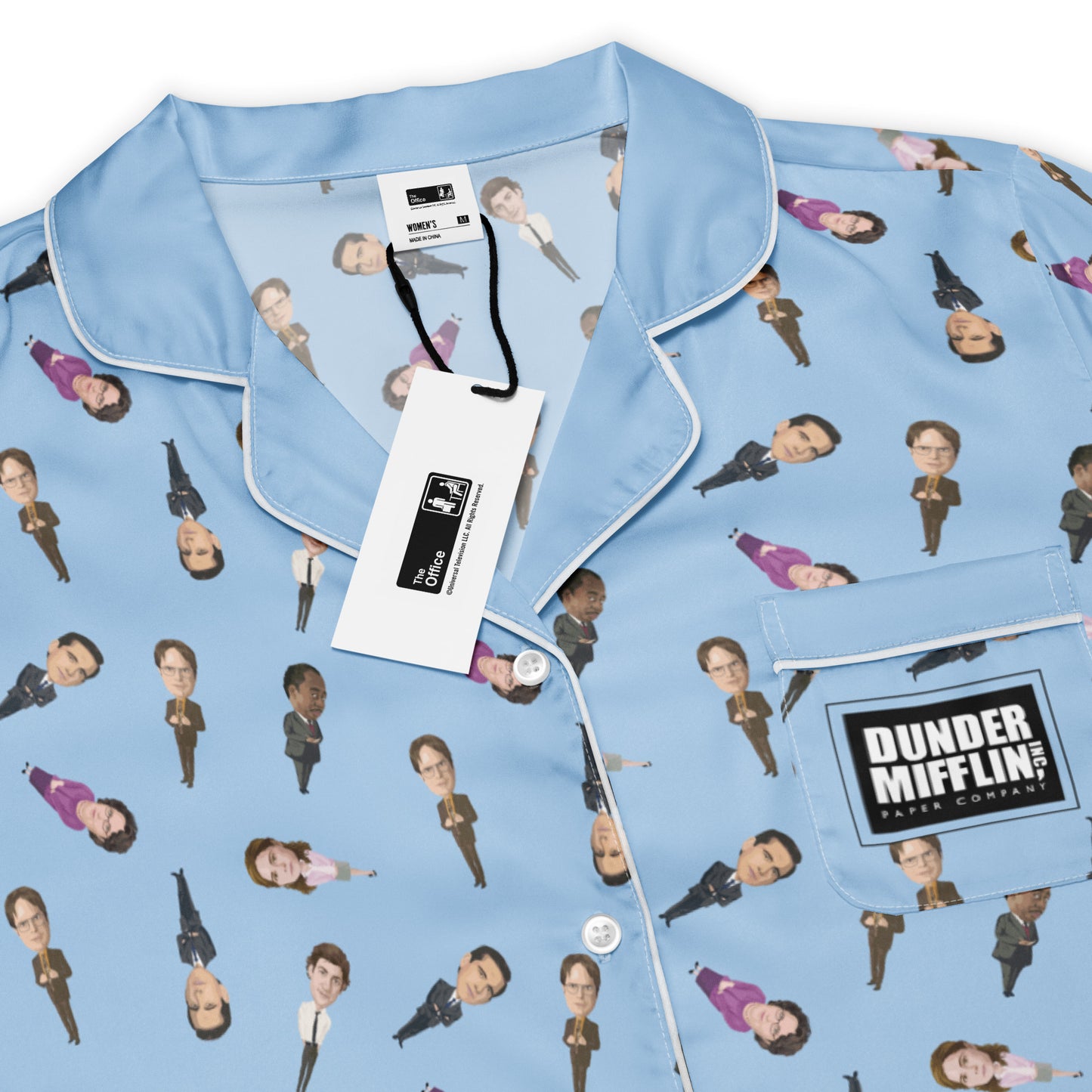 The Office Women’s Pajama Top Characters