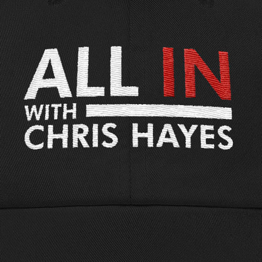 All In with Chris Hayes Embroidered Logo Hat