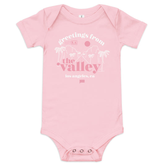 The Valley Greetings From The Valley Baby Bodysuit