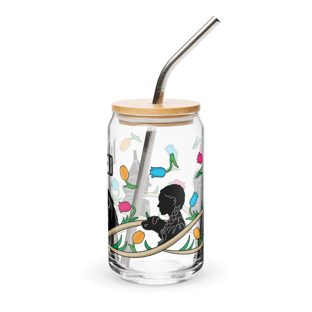 Wicked: For Good Follow The Yellow Brick Road Can-Shaped Glass