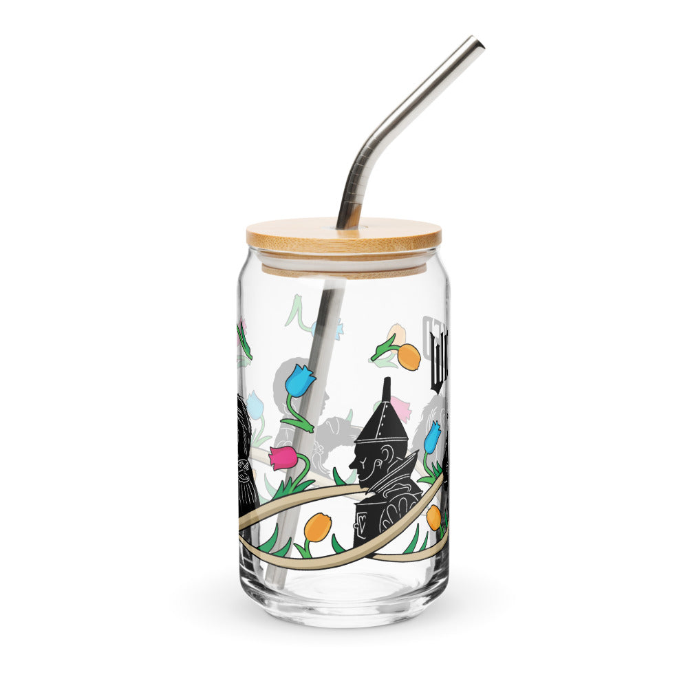 Wicked: For Good Follow The Yellow Brick Road Can-Shaped Glass