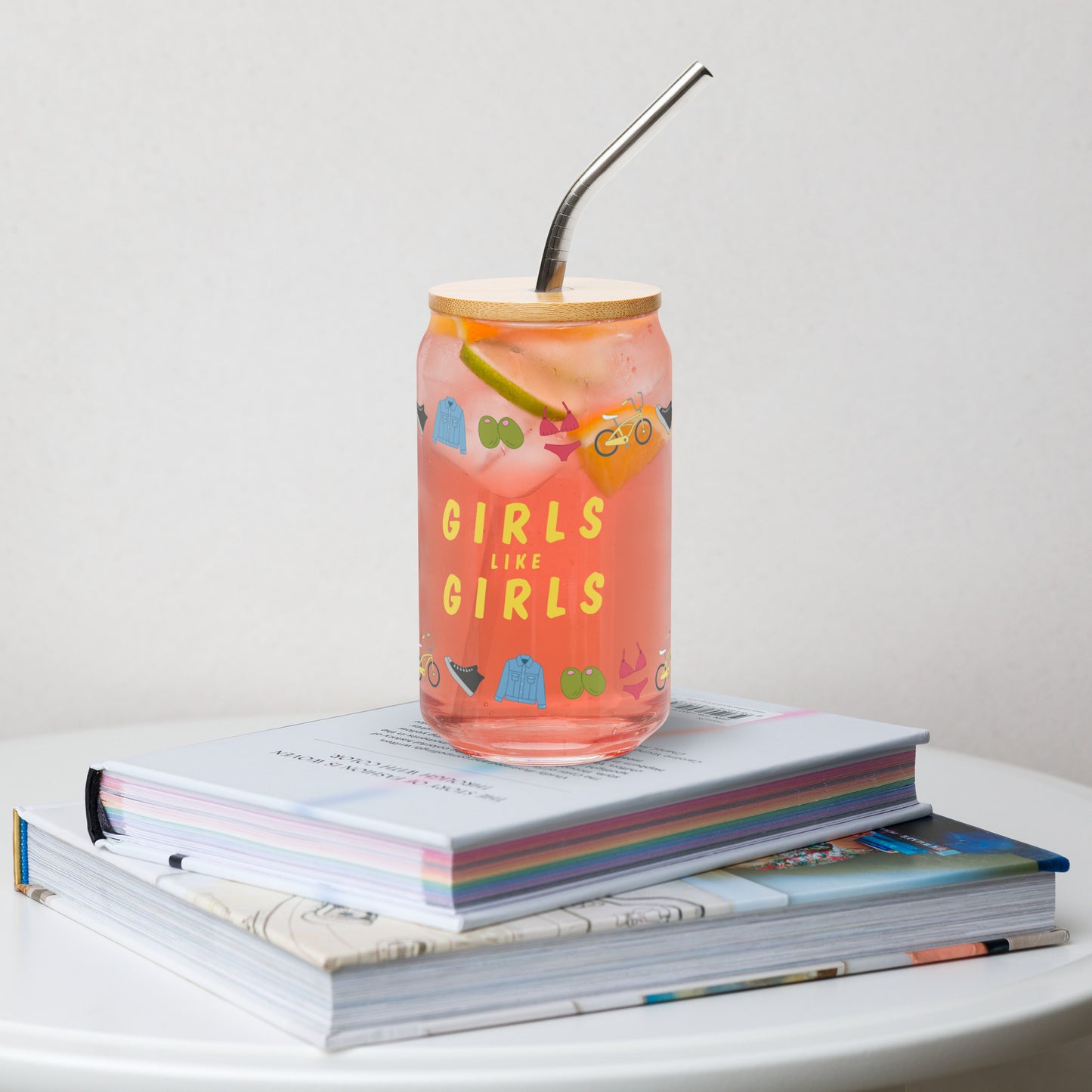Girls Like Girls Icon Glass